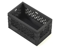 Scale By Chris Double Wide Milk Crate (Black)