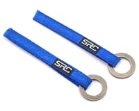 Sideways RC Scale Drift Nylon Tow Sling w/Ring Hook (Blue) (2)