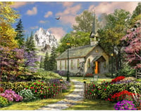 Springbok Puzzles Springbok (01570) 500 Piece Jigsaw Puzzle Mountain View Chapel