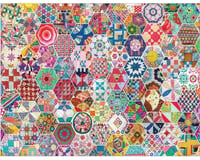 Springbok Puzzles Springbok (01593) 500 Piece Jigsaw Puzzle Crazy Quilts