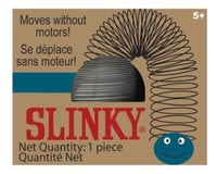Slinky Science Slinky 105BL Metal Original Slinky in Collectible Blue Retro Box, Silver