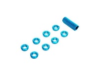 Spektrum RC Transmitter Switch Nuts & Wrench (Blue) (8)