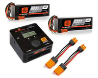 Spektrum RC Smart PowerStage 8S Bundle w/Two 4S Smart LiPo Hard Case Batteries