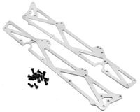 ST Racing Concepts Arrma Aluminum TVP Chassis Side Plates w/Hardware (2)(Silver)