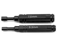 ST Racing Concepts Aluminum 1-Piece Metric Nut Driver Set (5.5mm/7.0mm) (Black)