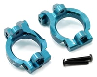 ST Racing Concepts Front Caster Block Set (Blue) (2)