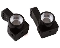 ST Racing Concepts DR10 Aluminum 1° Toe-In Rear Hub Carriers (Black) (2)
