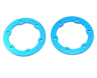 ST Racing Concepts Aluminum Beadlock Rings (Blue) (2)