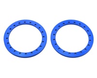 SSD RC 1.9” Aluminum Beadlock Rings (Blue) (2)
