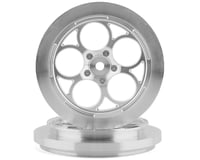 SSD RC 5 Hole 2.2/2.7" Narrow Front Drag Wheels (Silver) (2)