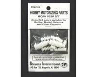 Stevens Assorted Plastic Worm Gear Set (1.9mm ID) (12pcs)