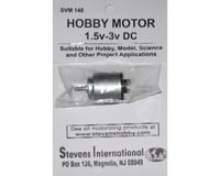 Stevens 1.5 to 3v DC Small Electric Motor (Round Can)