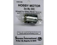 Stevens 3 to 9v DC Small Electric Motor (Round Can) (for h