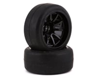 Sweep F1 Pre-Mounted Front Rubber Tires (Black) (2)