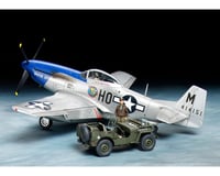 Tamiya 1/48 North American P-51D Mustang & 1/4-ton 4x4 Model Set