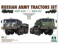 TAKOM INTERNATIONAL 1/72 Russian Tractors Kzkt537l + Maz537