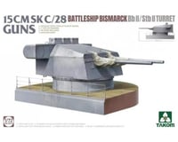 TAKOM INTERNATIONAL 1/72 Bismarck Turret/15Cm Sk C/28 Guns