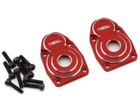 Treal Hobby Axial Capra CNC Aluminum Outer Portal Covers (Red)