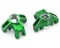 Treal Hobby Losi LMT Aluminum Front Steering Knuckle (Green) (2)