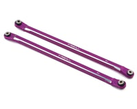Treal Hobby Axial RBX10 Ryft Aluminum Rear Upper Links (Purple) (2