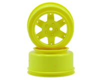 Team Losi Racing 12mm Hex Short Course Wheels (Yellow) (2) (22SCT/TEN-SCTE)
