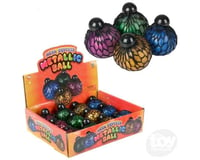 The Toy Network 2.25IN MESH SQUISH METALLIC BALL