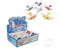 The Toy Network 5.25IN DIECAST PULL BACK BIPLANE