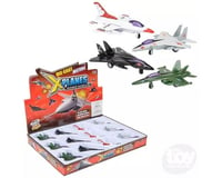 The Toy Network 4IN DIECAST PULLBACK FIGHTER JET