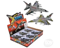 The Toy Network 6IN DIECAST PULLBACK F-16 FALCON
