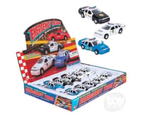 The Toy Network 4.5IN DIECAST PULLBACK POLICE CAR