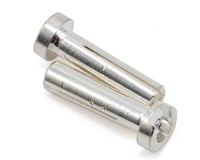 TQ Wire 4mm Low Profile Male Bullet Connectors (Silver) (18mm) (2)