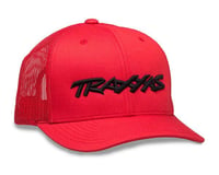 Traxxas Logo Hat Curve Bill Red Osfa