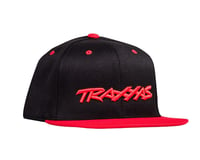 Traxxas Snap Hat Flat Bill Black/Red Osfa