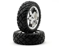 Traxxas Anaconda Front Tires w/Tracer 2.2" Wheels (2) (Chrome)