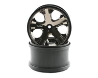 Traxxas 12mm Hex All-Star 2.8" Rear Wheels (2) (Black Chrome)