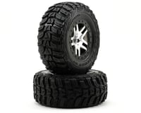 Traxxas Kumho Venture MT Front Tires (2) (Satin Chrome)