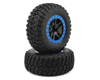 Traxxas BFGoodrich KM2 Tire w/Split-Spoke Rear Wheel (2) (Black/Blue)