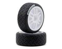 Traxxas 12mm Hex Pre-Mounted 1/16 BFGoodrich Rally Tires (2) (White)