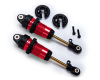 Traxxas 1/10 GTR Long Shocks w/Ti-Nitride Shafts (Red) (2