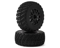 Traxxas Rally Pre-Mounted Tires w/Rally Wheels (Black) (2)