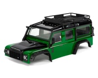 Traxxas TRX-4 Land Rover Defender Pre-Painted Body w/Exocage (Green)