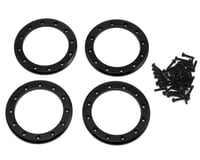 Traxxas Aluminum 2.2" Beadlock Rings (Black) (4)