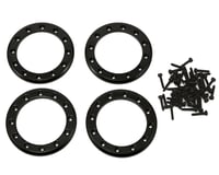 Traxxas Aluminum 1.9" Beadlock Rings (Black) (4)