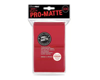 Ultra Pro UltraPro SLEEVES 100CT PRO MATTE RED