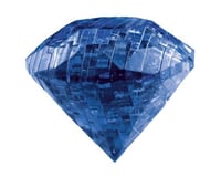 University Games Corp Bepuzzled 30914 3D Crystal Puzzle - Sapphire