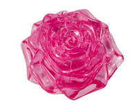 University Games Corp Bepuzzled 30928 3D Crystal Puzzle - Pink Rose