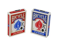 United States Playing Card Company US Playing Card Company 1004560 Bicycle Poker Size Jumbo Index Playing Cards (Red or 