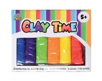 US Toys MINI RAINBOW MODELING CLAY/6-PC