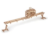 UGears Tram with Rails Wooden 3D Model