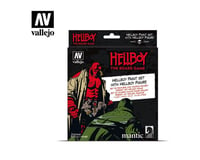 Vallejo Paints Hellboy Paint Set W/Fig 7/19